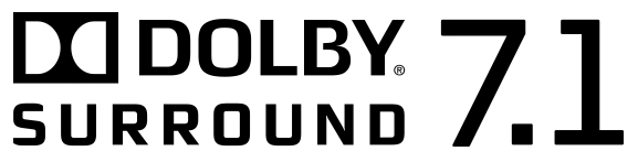 1 Logo Transparent - Dolby Digital 7.1 Logo (624x428), Png Download
