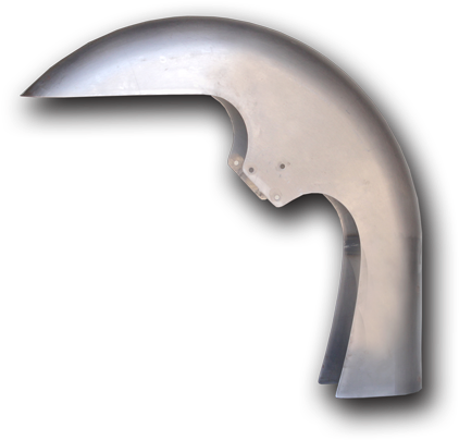Classic Fenders - Harley 21 Inch Metal Fender (500x417), Png Download