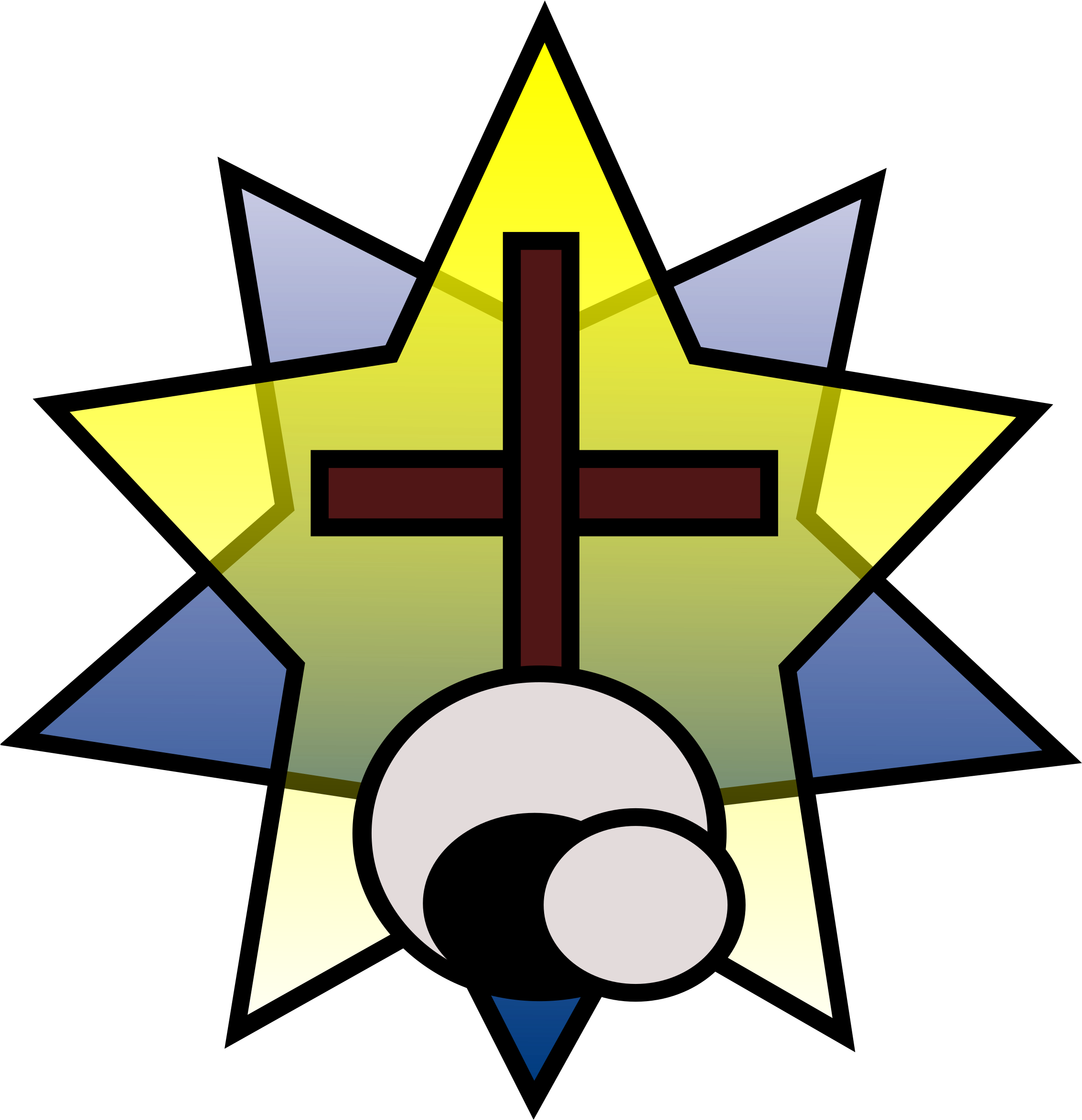 Grave Clipart Group - Cross (2400x2400), Png Download