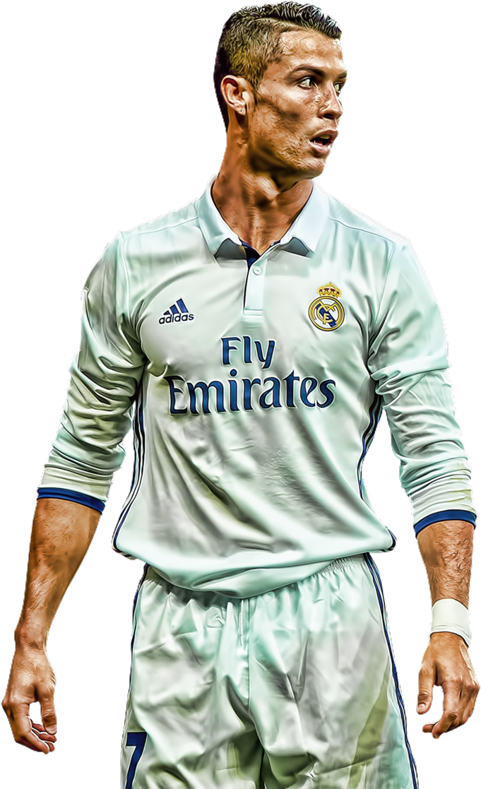 Cr7 Png - Cristiano Ronaldo Png Hd (698x1144), Png Download