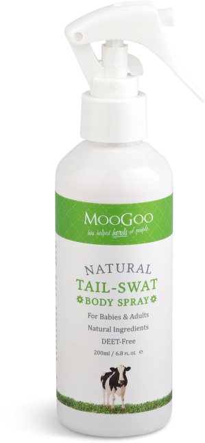 Tail Swat Body Spray 200ml - Moogoo Tail Swat (380x735), Png Download