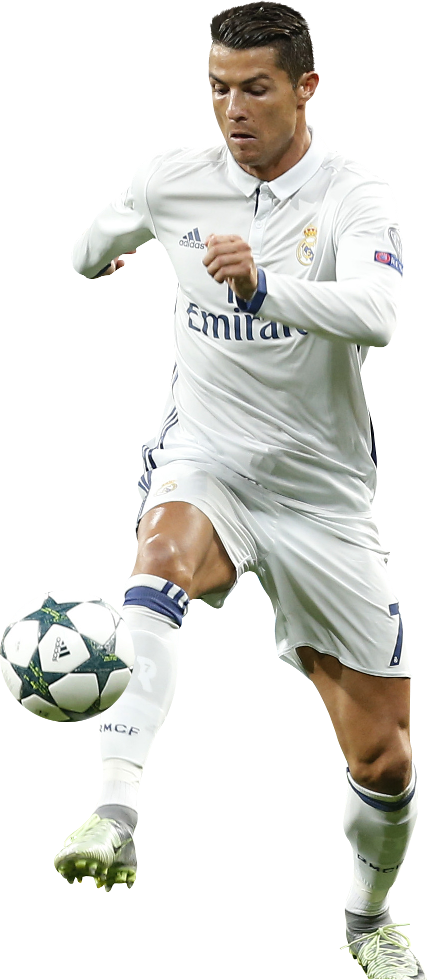 Cristiano - Cr7 2016 17 Render (854x1961), Png Download