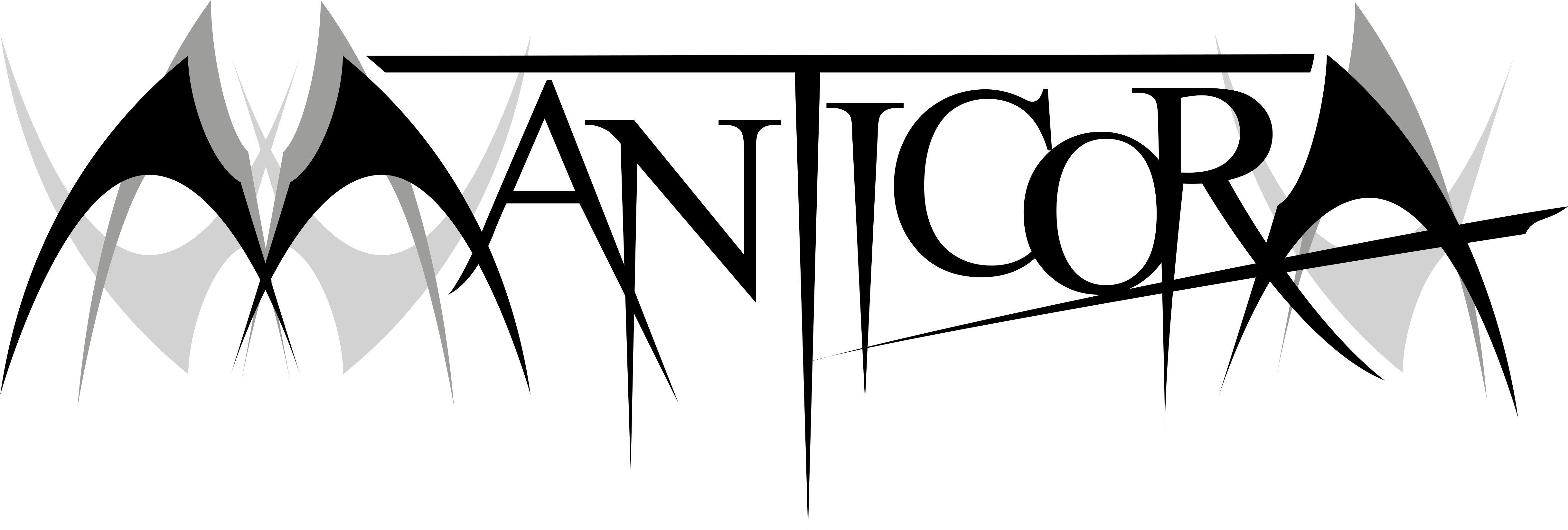 Revealing Their Brand New And 2018 Up To Date Logo - Manticora Logo (5000x2045), Png Download