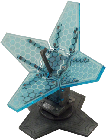 Sci Fi Radar Dish (500x500), Png Download