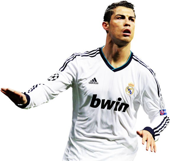 Real Madrid Ronaldo Png (609x549), Png Download