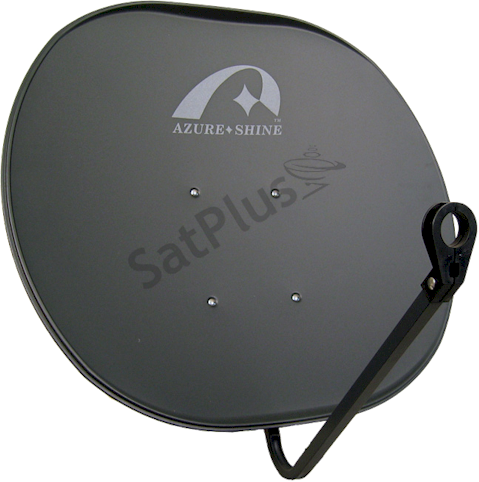 Satking 80cm Ku Band Satellite Dish - Satellite Dish (479x482), Png Download
