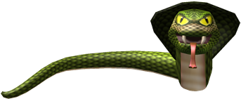 Cobra Boa - Snake Around Neck Roblox (420x420), Png Download