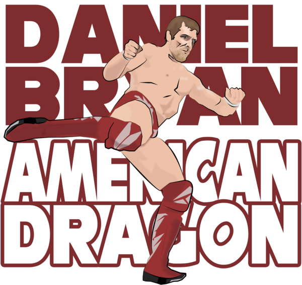 Daniel Bryan Cartoon Png (600x582), Png Download