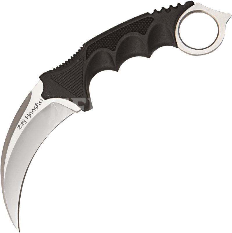 Silver Honshu Karambit With Harness - Honshu Karambit (850x850), Png Download