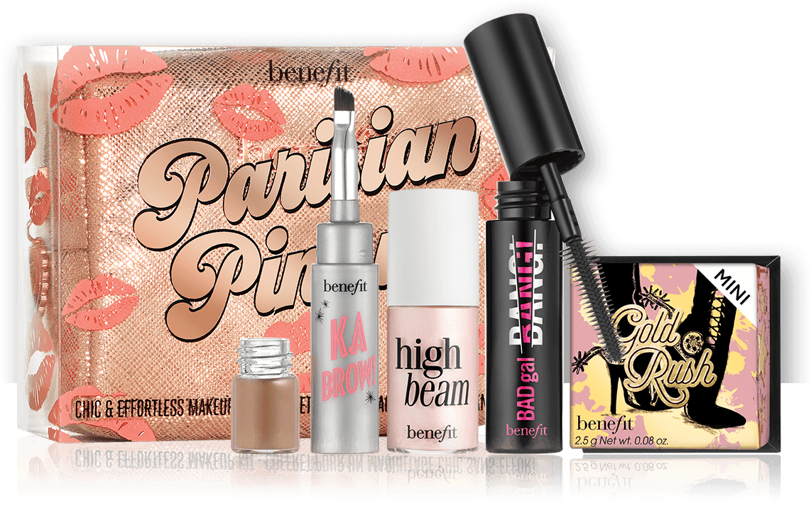 This Bestsellers Set Features Badgal Bang Mascara, - Benefit Parisian Pin Up (1220x1380), Png Download