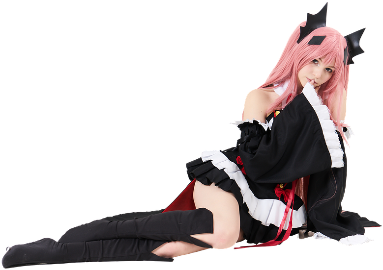 Young, Cosplay, Pink Hair, Dress, Sensual, Sexy Girl - 桃 月 なし こ Cm (934x720), Png Download