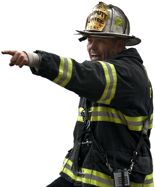 Firefighter Png (513x720), Png Download