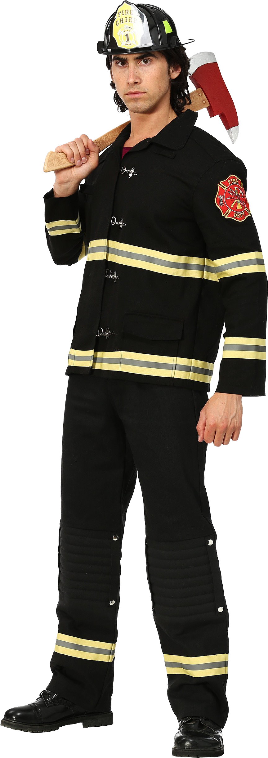 Firefighter Png Hd Images - Transparent Png Firefighter (1750x2500), Png Download