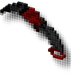 View Cursor On T-shirt - Karambit Cursors (330x418), Png Download