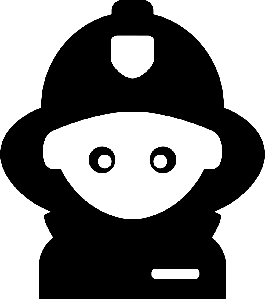 Firefighter Comments - Icono Bombero Png (868x981), Png Download