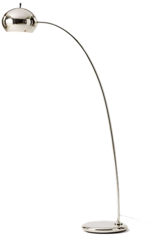 Industrial Floor Lamp Png Clipart Transparent Library - Lamp (322x500), Png Download