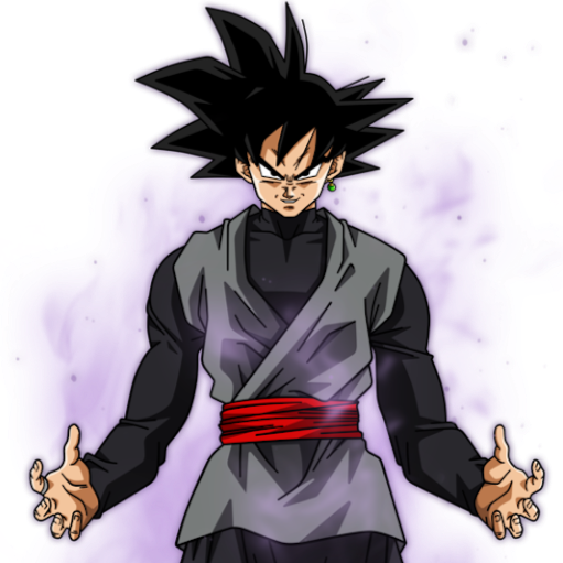 By Gabriel Finch - Black Goku (511x511), Png Download