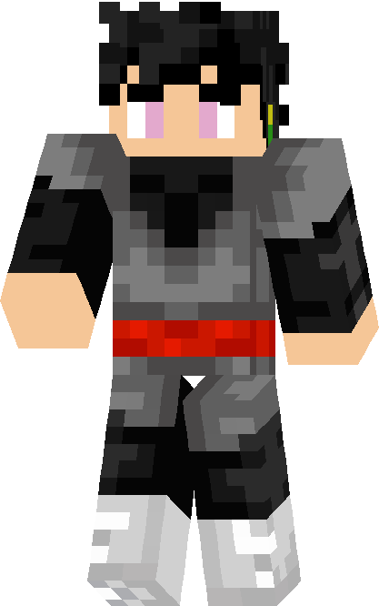 Gabrielmineboy - Skin Do Goku Black (417x666), Png Download