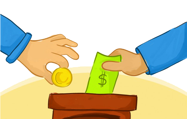 Donation Charity Png Image - Imagenes Animadas De Contribuciones (626x503), Png Download