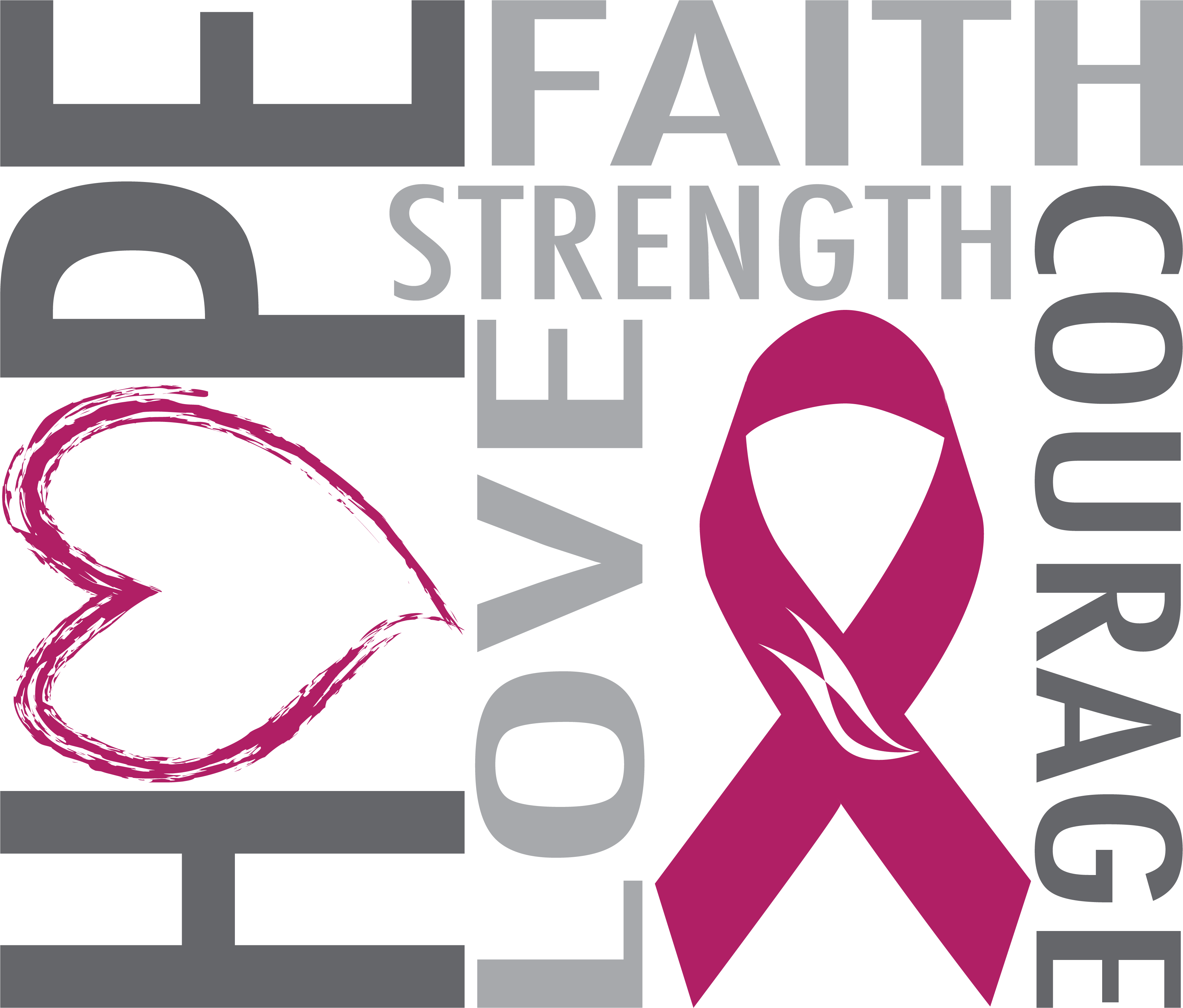 The Paragon Network™ Raises Awareness For Breast Cancer - Graphic Design (3717x3168), Png Download