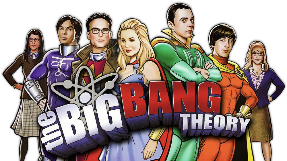 The Big Bang Theory 50b8bfdf40779 - Big Bang Theory Png (1000x562), Png Download