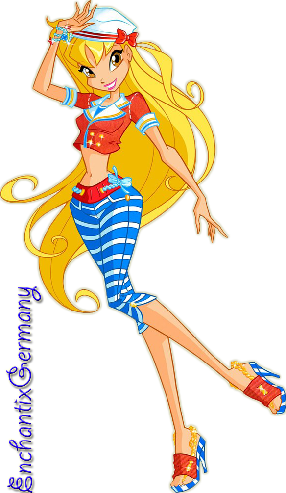 Stella Sailor - Winx Season 5 Stella (584x1005), Png Download