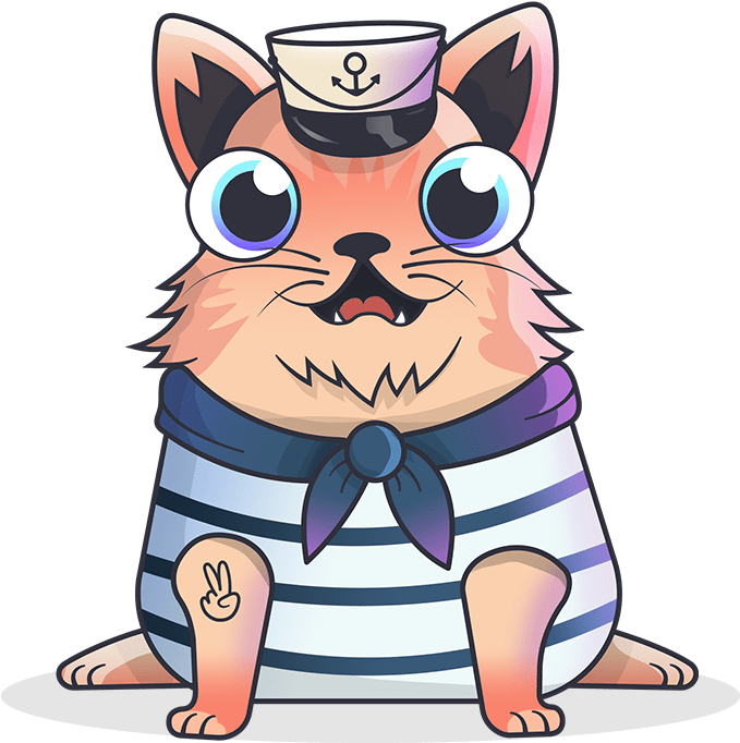 Cryptokitty Sailor - Crypto Kitty Founder 32 (1200x1200), Png Download