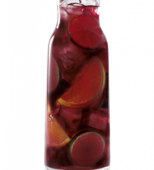 Winter Sangria - Glass Bottle (500x550), Png Download