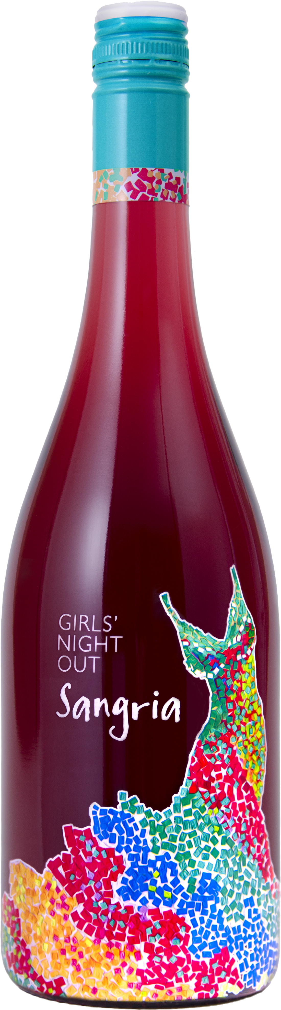 Fgnosangria-no Background - Girls Night Out Wine Sangria (2938x4436), Png Download