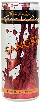 Friends Fun Wine Red Sangria - Sangria (600x500), Png Download