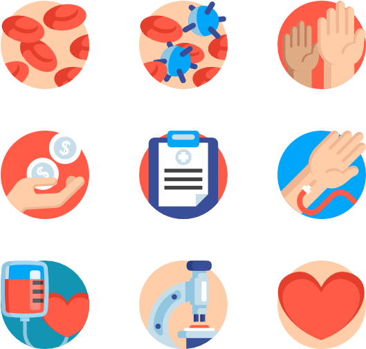 Blood Donation - Vector Graphics (600x564), Png Download