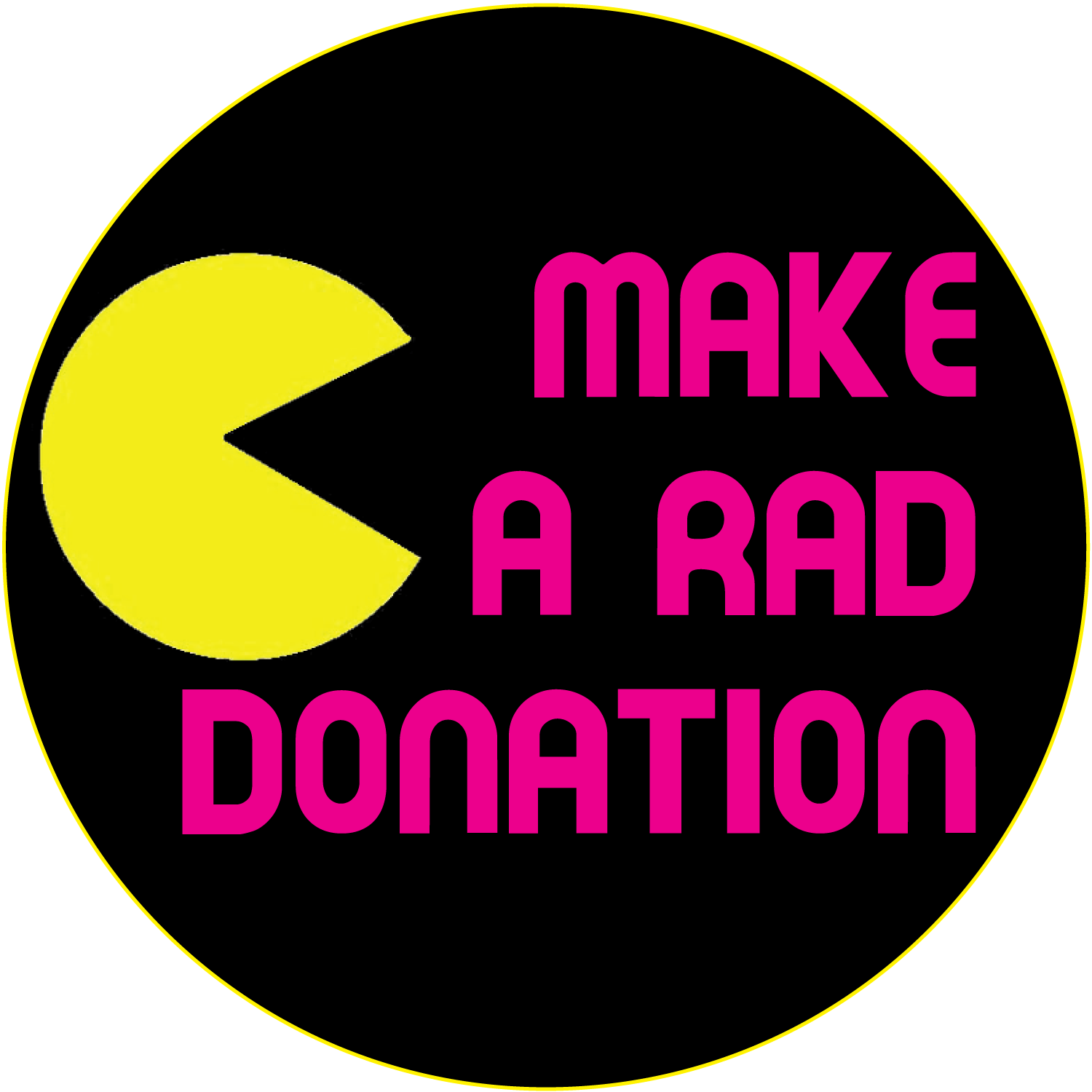 Make A Donation - Circle (1500x1500), Png Download