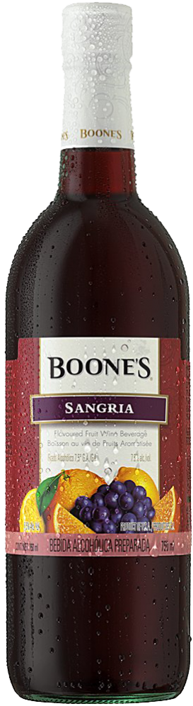 Boones Sangria (297x1024), Png Download