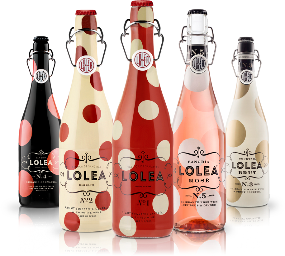 Wineslolea - Sangria Rouge Bio Lolea N 4 Lolea (929x827), Png Download