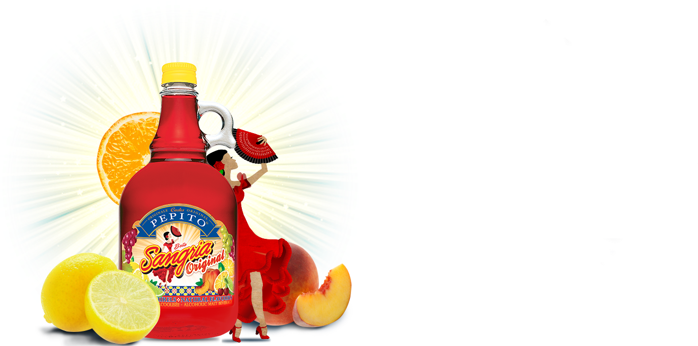 Become A Fan Of Pepito On Facebook - Glass Bottle (1665x735), Png Download