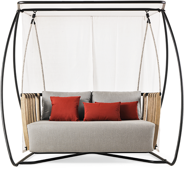 Porch Swing Png Background Image - Ethimo Swing (800x600), Png Download