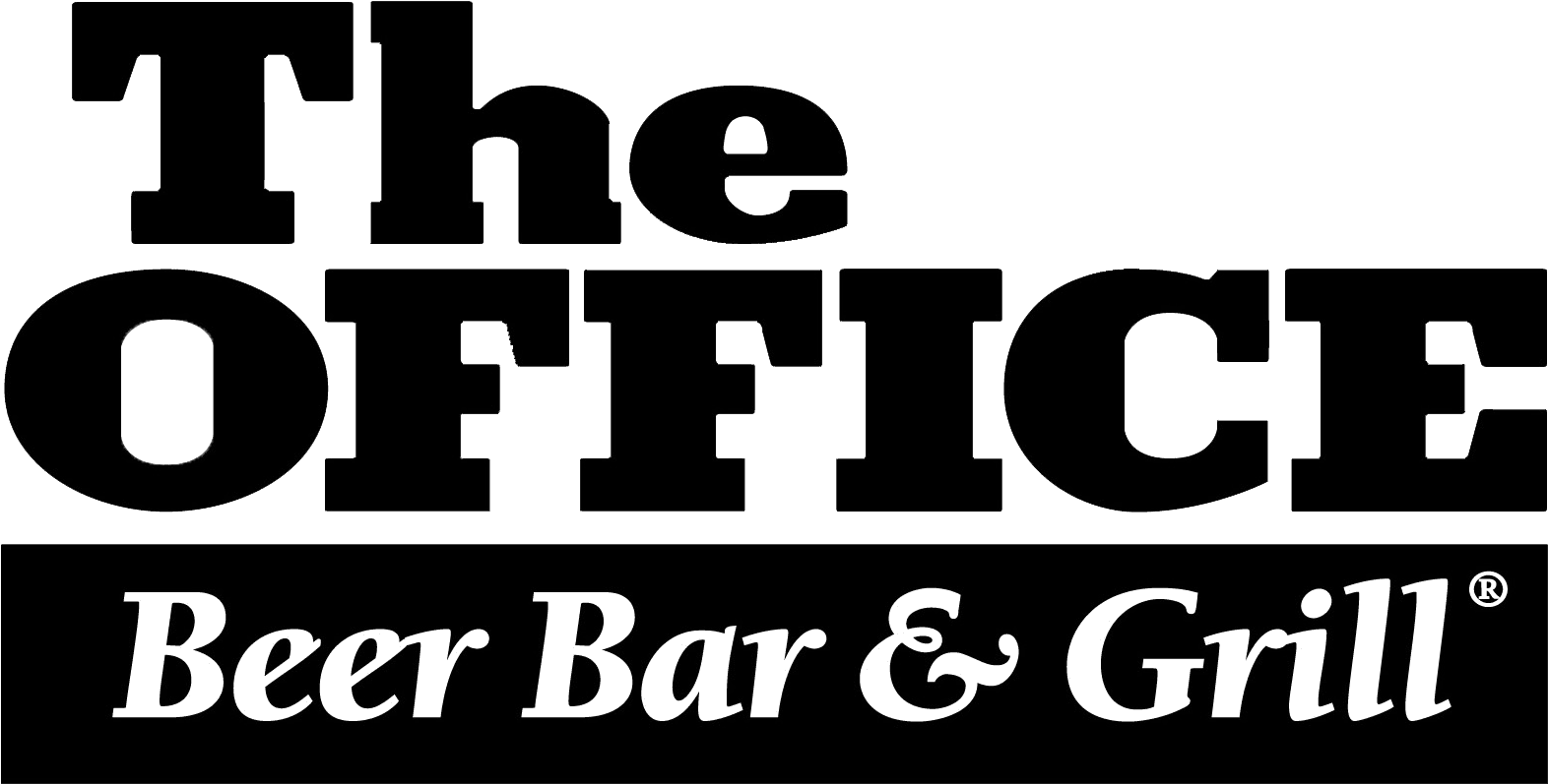 The Office Beer Bar & Grill Logo - Beer Bar & Grill (1886x1111), Png Download