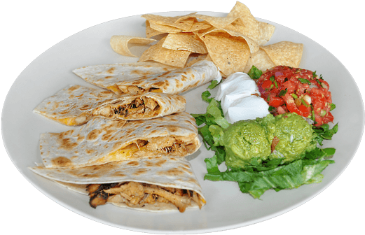 Quesadillas - Wrap Roti (600x399), Png Download