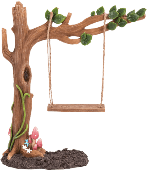 Fairy Swing Garden Statue - Pacific Giftware Fairy Swing (555x555), Png Download