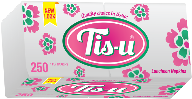 Tis-u 250shts - Napkins - Rose (800x501), Png Download
