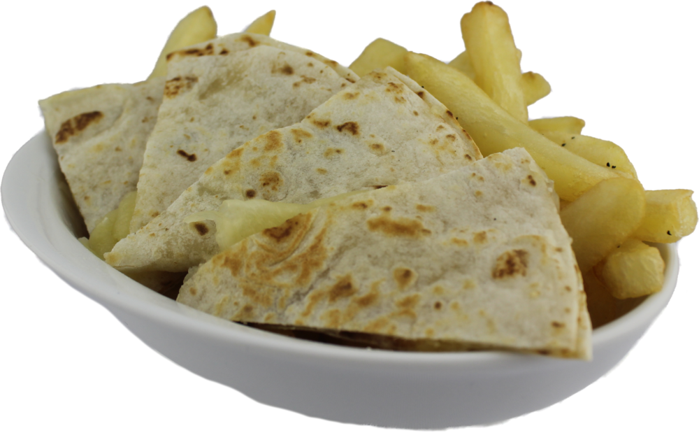 Img 0650 Quesadilla - Corn Tortilla (1000x619), Png Download