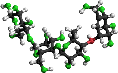 Molecules Png Transparent Image - Molecules Png (500x329), Png Download