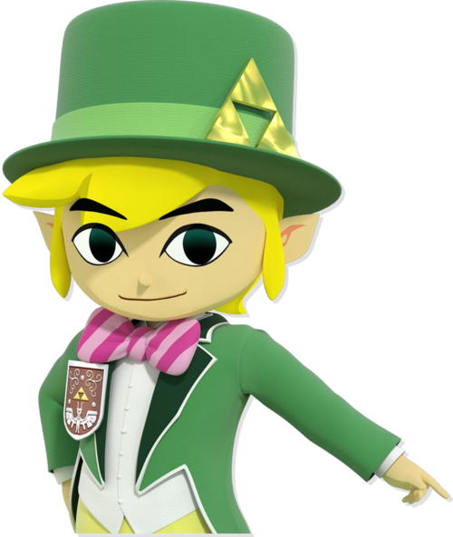 New Nintendo 3ds - Toon Link New 3ds (500x593), Png Download