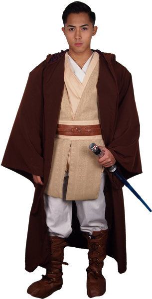 Jedi Master - Copy - Star Wars Costume Singapore (480x640), Png Download