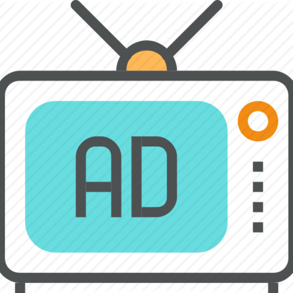 Digital Business Flyer Advertising - Television Advertisement (960x960), Png Download