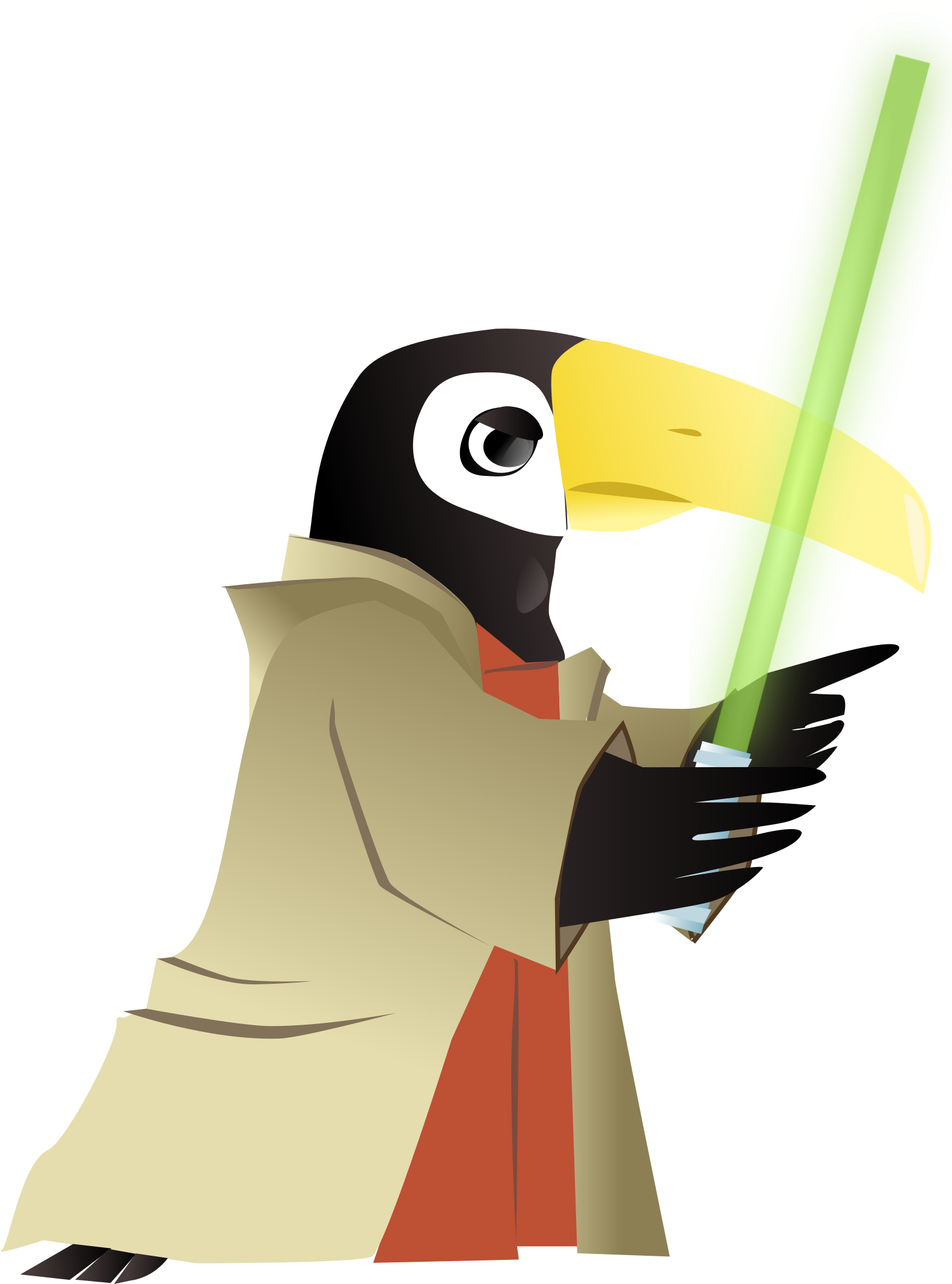 Clip Transparent Stock Jedi Master Big Image Png - Jedi (1662x2400), Png Download
