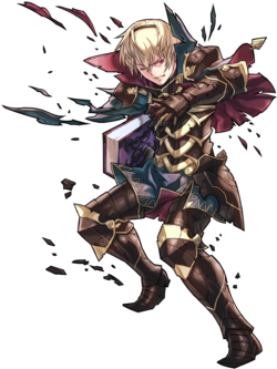 Full Injured Leo - Leo Fire Emblem Heroes (340x388), Png Download