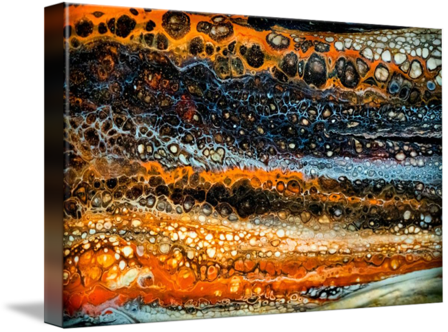 Contemporary Abstract By Lilia Art - Painting (650x482), Png Download