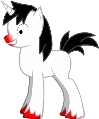 Fanmade Oc Jeff The Killer By Eddie Blake - My Little Pony: Friendship Is Magic (352x411), Png Download