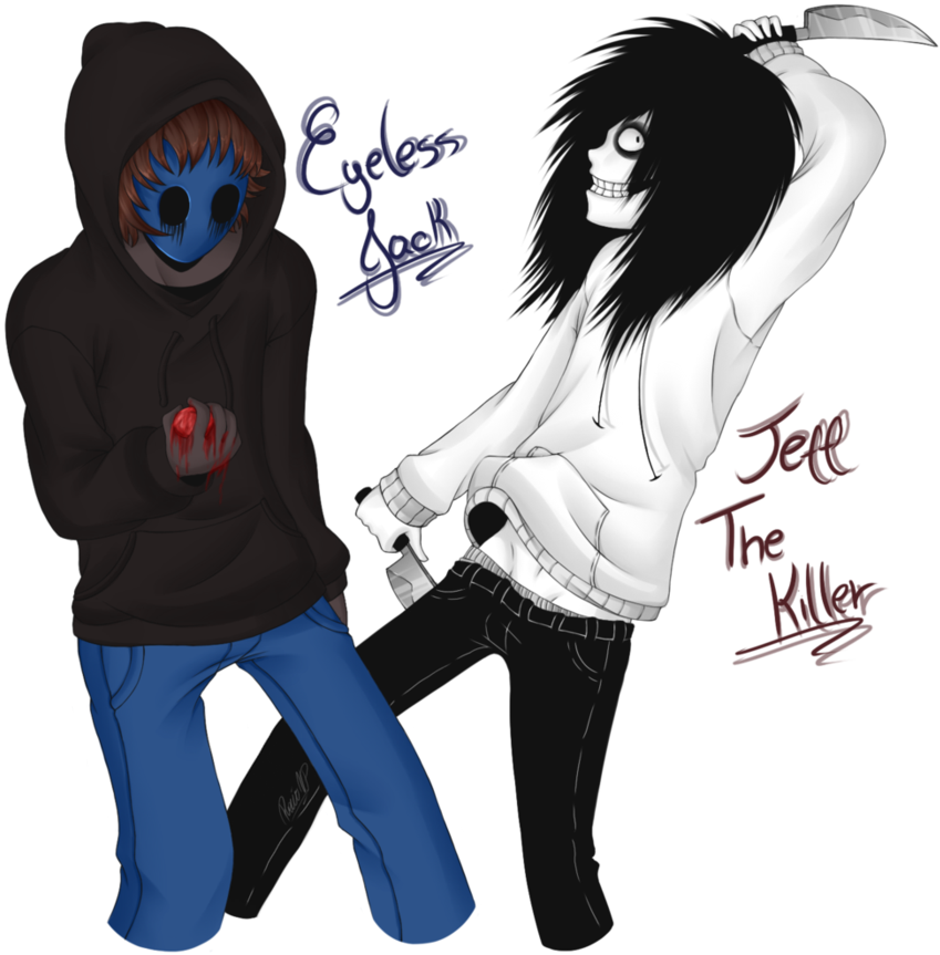 Jack And Jeff Art Trade By Pure Love G S-d6606ee - Jeff The Killer Friend (894x894), Png Download